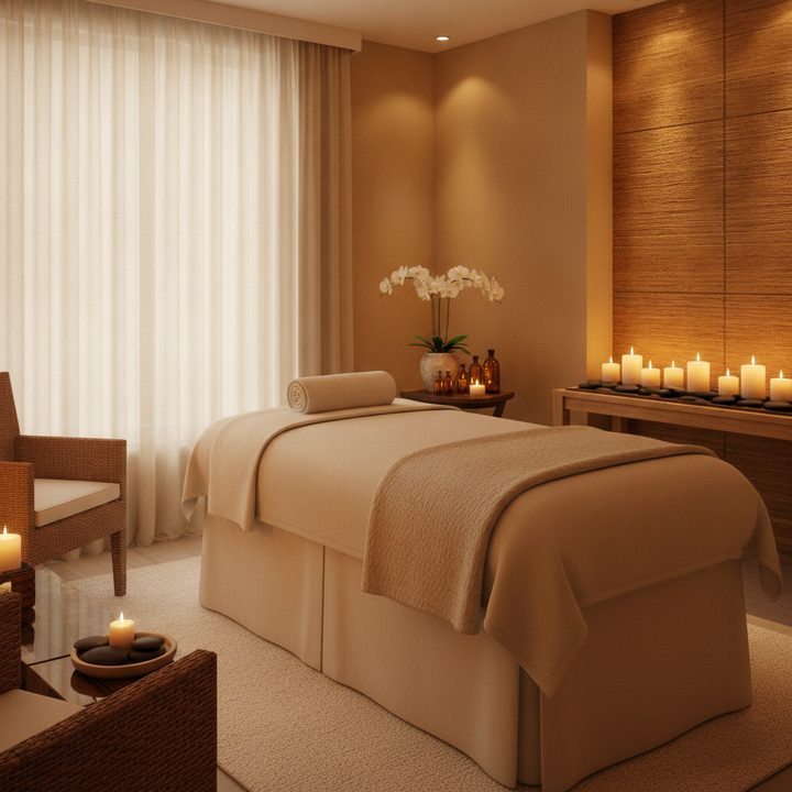 Spa still for the Finding Marbles demo