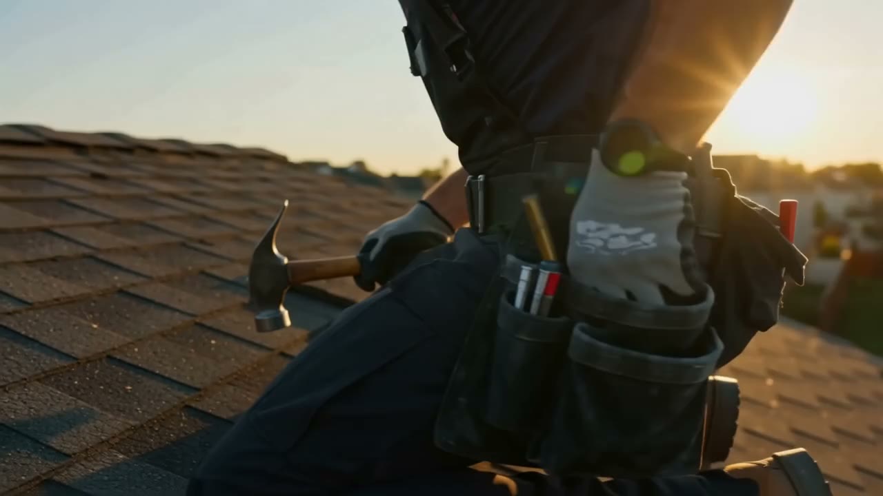 Job-site still for contractor video